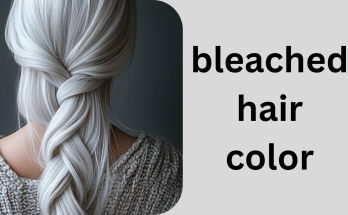 bleached hair color​