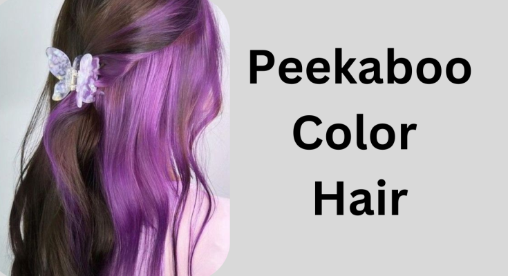 Peekaboo Color Hair Trends You Need to Try This Season