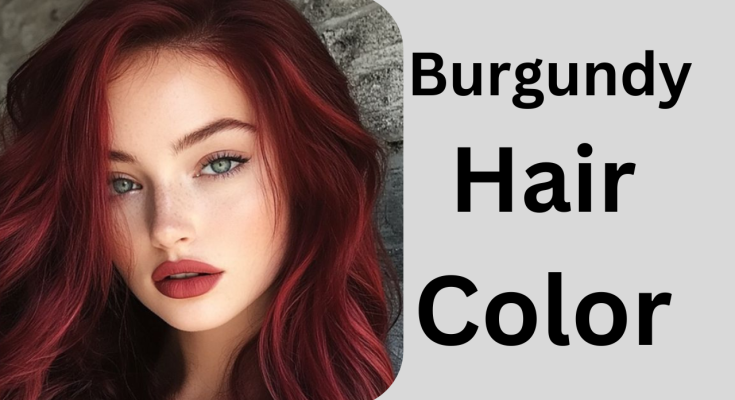 Burgundy Hair Color Trend