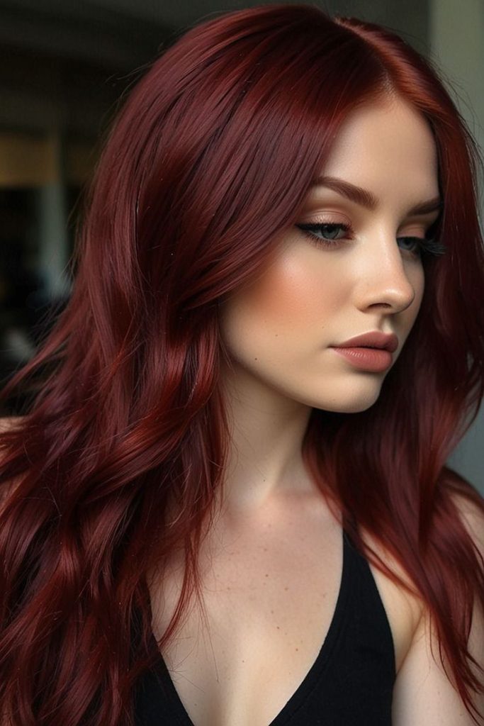 Burgundy Hair Color Trend