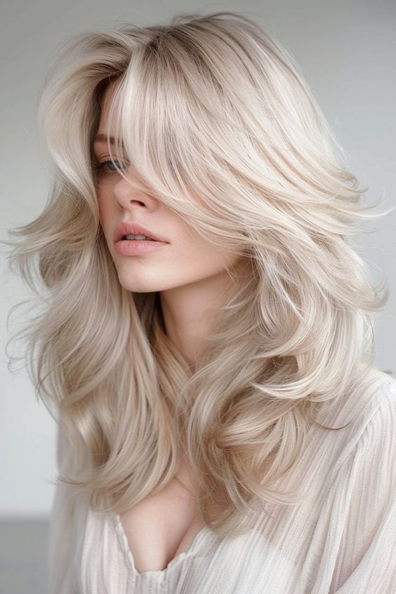 cream blonde hair color 