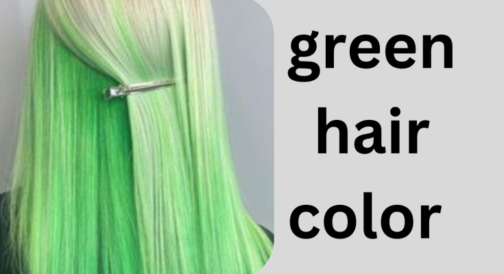 Bold and Beautiful: USEFUL ADVICE ON ACHIEVING THE AMAZING GREEN HUE ON YOUR HAIR