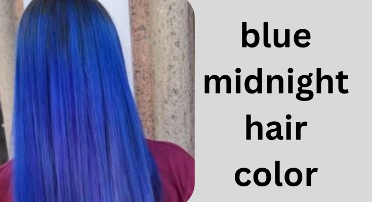 blue midnight hair color