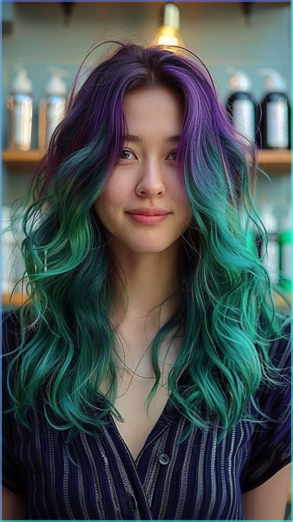 Indigo Color Hair