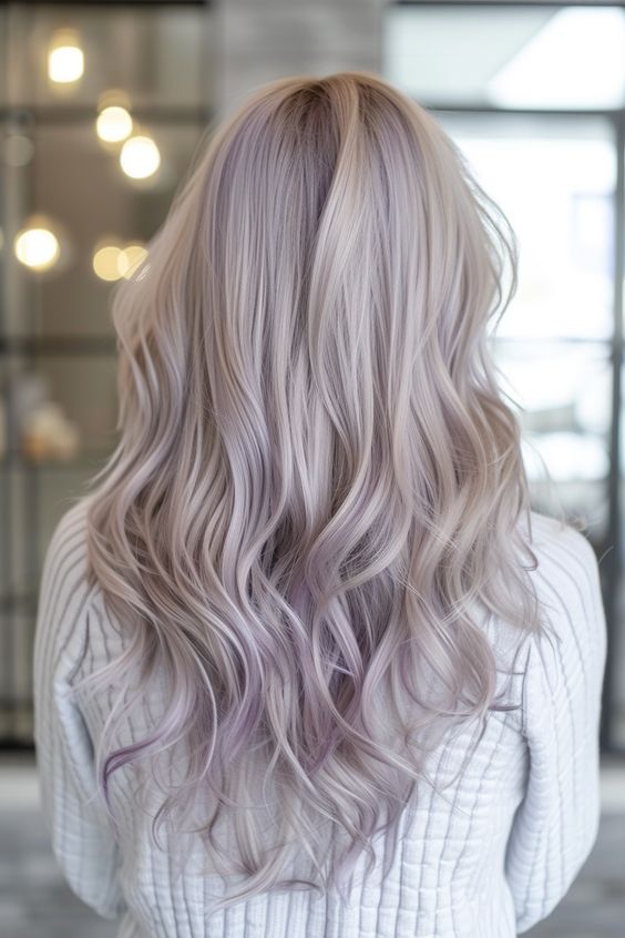 Frosted Hair Color