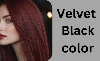 Velvet Black hair Colors