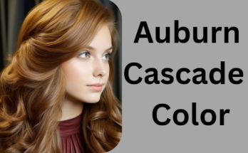 Auburn Cascade Hair Color