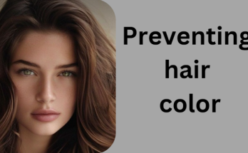 Preventing hair color