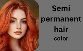 Semi-permanent hair color