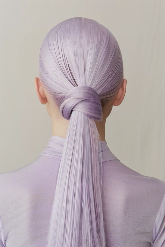 lilac hair color