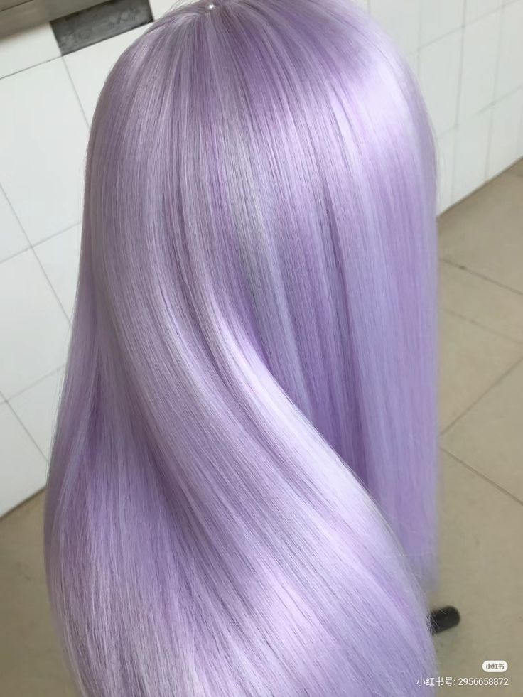 lilac hair color