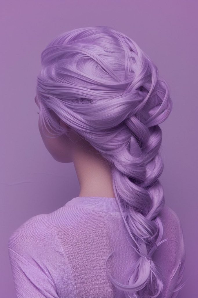 lilac hair color