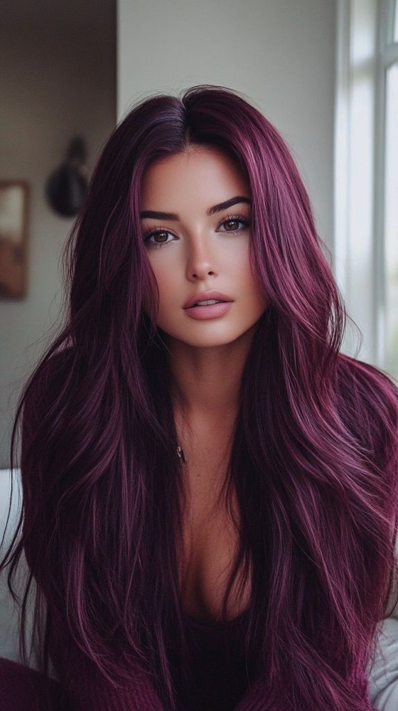 black cherry hair color