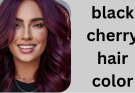 black cherry hair color