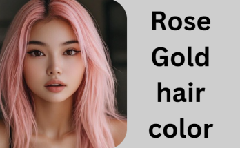 Rose Gold hair color